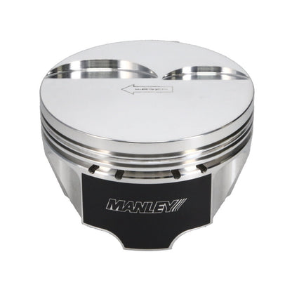 Manley Chevrolet LS Piston Set - 4.065in Bore 1.304in CH, -4.00 CC