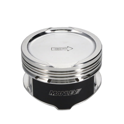 Manley Ford 4.6L Modular V8 Piston Set - 3.700in Bore 1.200in CH, -18.00 CC