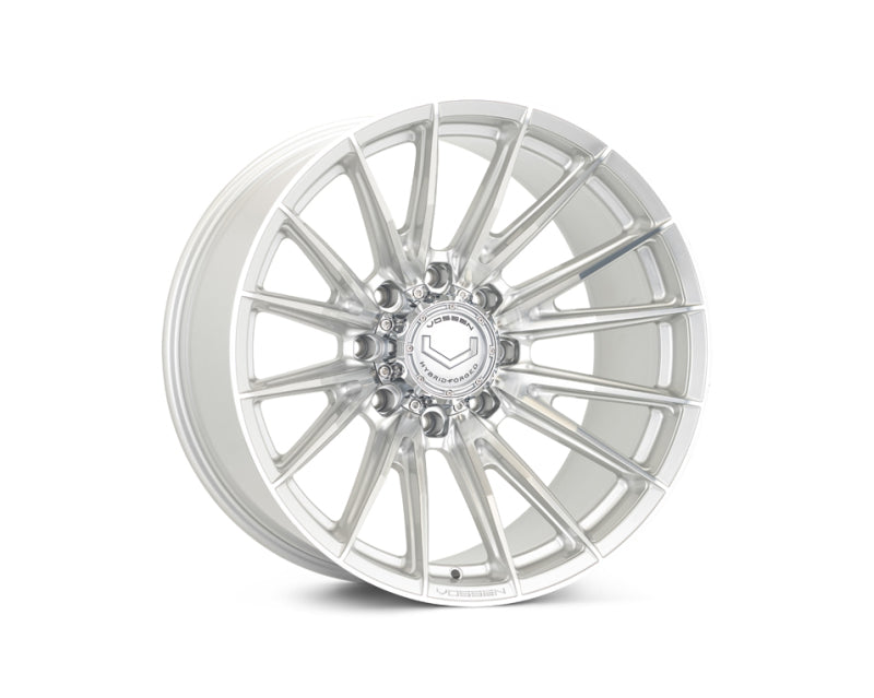 Vossen HFX-2 20x10 - 8x180 - ET18 - Super Deep Face - 124.3 - Silver Polished Wheel