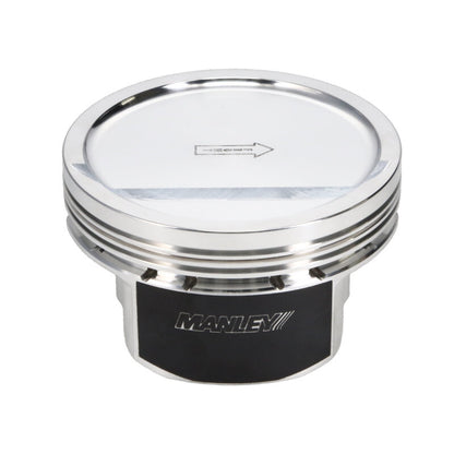 Manley Chevrolet LS Piston Set - 4.065in Bore 1.115in CH, -18.00 CC