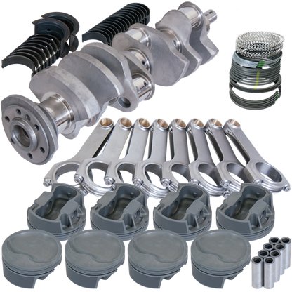 Eagle Chevy 400 3.875in Crank 6.000in H-Beam Stroker Rods -22cc 4.155in Pistons Rotating Assembly