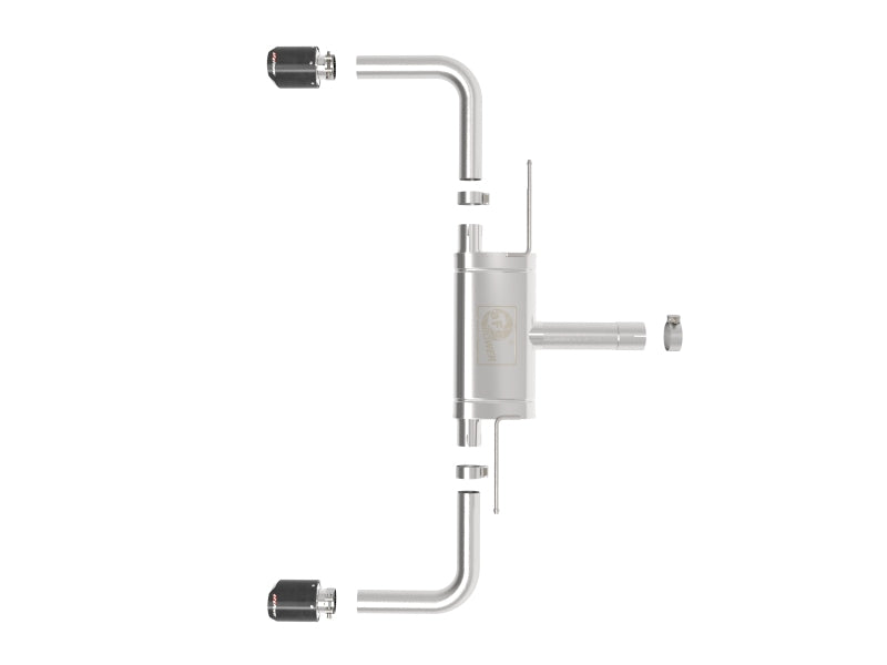 aFe MACHForce XP Exhausts Axle-Back 21-24 BMW 228i 2.0T (SS w/ Carbon Tips)