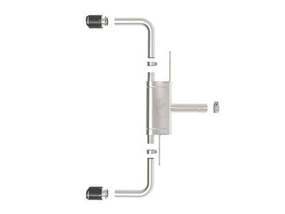 aFe MACHForce XP Exhausts Axle-Back 21-24 BMW 228i 2.0T (SS w/ Carbon Tips)