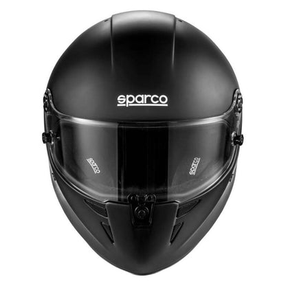 SPARCO Stealth RF Helmet - Medium/Large - Matte Black/Black