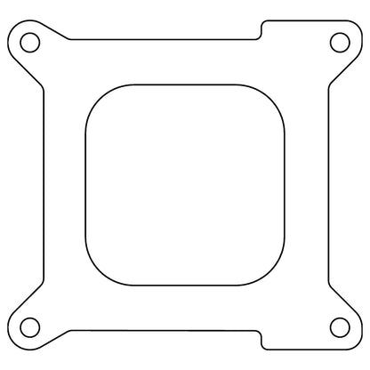 Cometic NASCAR 4 Barrel .047in Fiber Carburetor/Throttle Body Mounting Gasket - Open Plenum
