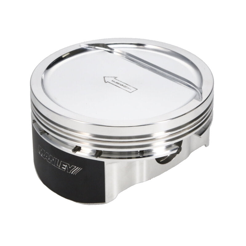 Manley Chevrolet LS Piston Set - 4.125in Bore 1.115in CH, -18.00 CC