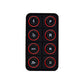 AEM EV 8 Button Keypad CAN Based Programmable Backlighting