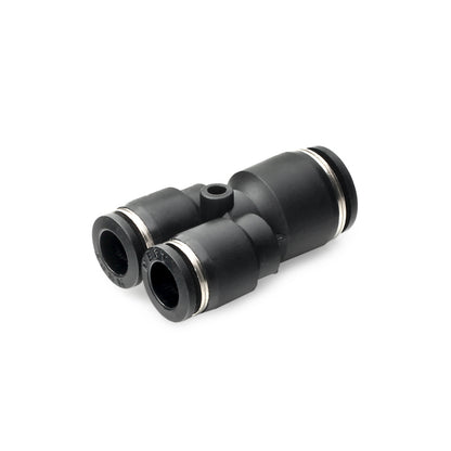 Nuke Performance - Pneufit Quick Connect Y Fitting 8 mm (1x) to 8 mm (2x)