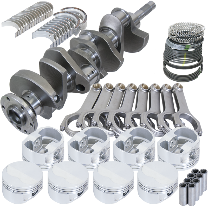 Eagle Ford FE 3.980in Crank 6.490in H-Beam Forged 4032 -6.2cc 4.165in Pistons Rotating Assembly