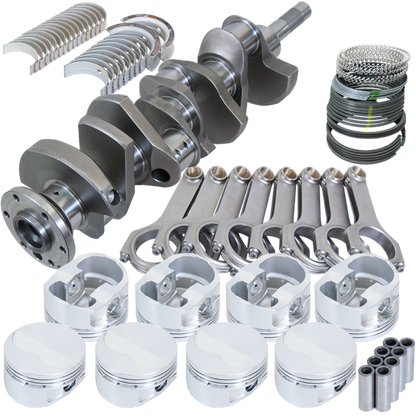 Eagle Ford FE 3.980in Crank 6.490in H-Beam Forged 4032 -6.2cc 4.165in Pistons Rotating Assembly