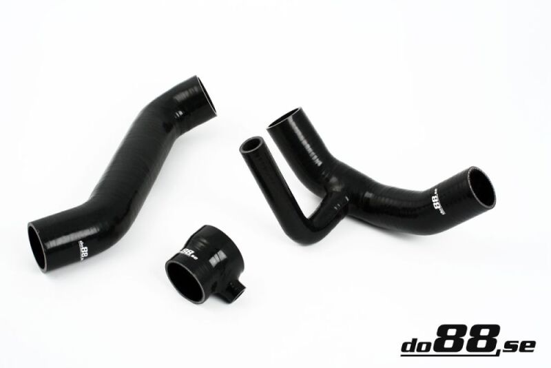 do88 92-96 Audi S2/RS2 2.2T (ABY/ADU) Pressure Hoses - Black