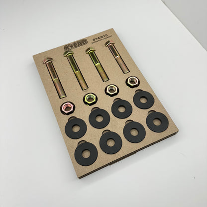 K-Fab Eccentric Lockout Kit for Nissan 240sx S14, Silvia S15, Skyline R33/R34