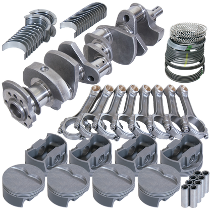 Eagle Chevy LT1350 1Pc 3.750in Crank 6.000in I-Beam Rods -5cc 4.060in Pistons Rotating Assembly