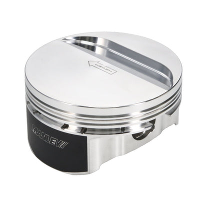 Manley Chevrolet LS Piston Set - 4.130in Bore 1.115in CH, -5.00 CC