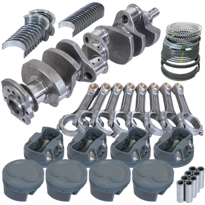 Eagle Chevy LT1350 1Pc 3.750in Crank 6.000in I-Beam Rods -16cc 4.030in Pistons Rotating Assembly
