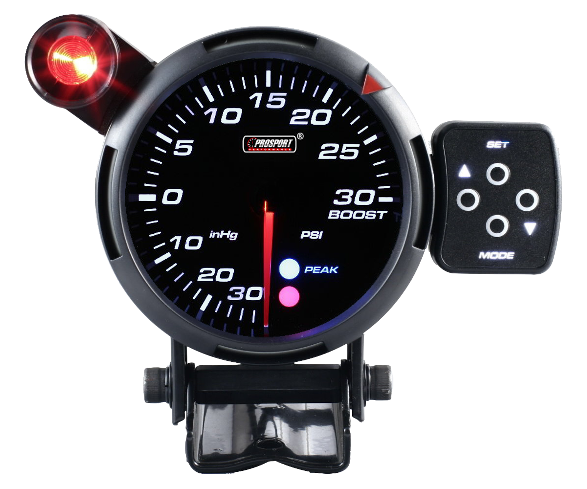 Prosport Gauges - 3.15" Boost Gauge Peak/Warning