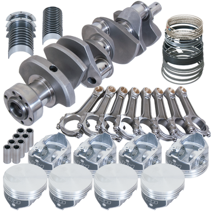 Eagle Chevy 454 1Pc 4.250in Crank 6.385in I-Beam Rod -3cc Flat Top 4.280in Pistons Rotating Assembly