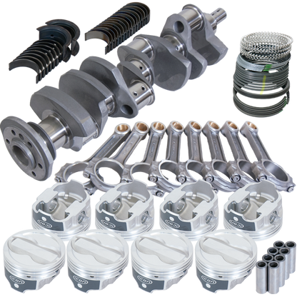 Eagle Chevy 350 3.750in Crank 6.000in I-Beam Rods -18cc 4.030in Pistons Rotating Assembly