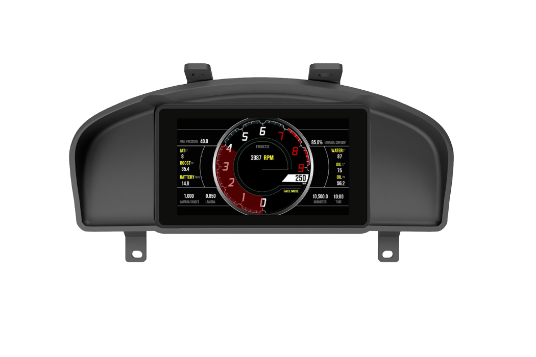 Mako Motorsport - Recessed Dash Mount for the Powertune Digital 7" Dash (Display Sold Separately)