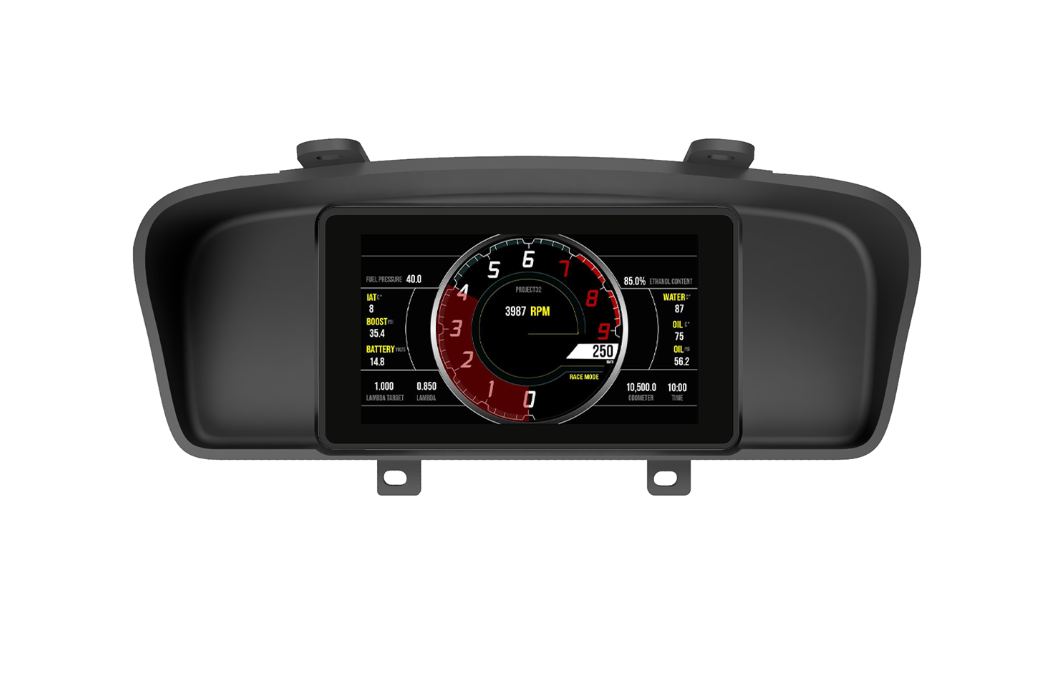 Mako Motorsport - Recessed Dash Mount for the Powertune Digital 7" Dash (Display Sold Separately)