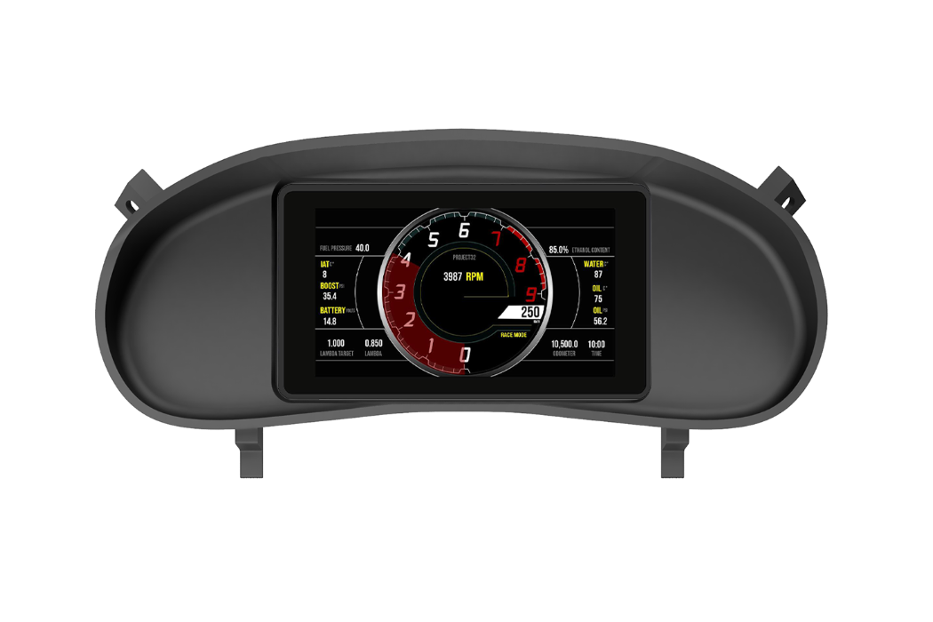 Mako Motorsport - Recessed Dash Mount for the Powertune Digital 7" Dash (Display Sold Separately)