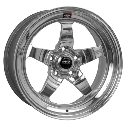 Weld S71 17x9.0 / 5x120.65 / 6.8in. BS Polished Wheel (Medium Pad)