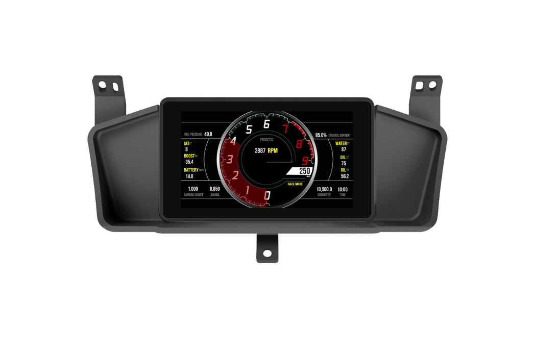 Mako Motorsport - Recessed Dash Mount for the Powertune Digital 7" Dash (Display Sold Separately)