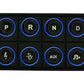 AEM EV 8 Button Keypad CAN Based Programmable Backlighting