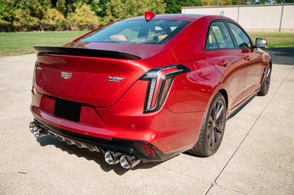 Corsa 22-25 Cadillac CT4 V Blackwing 3in Active Valve Axle-Back - 4.5in Carbon Fiber Polished Tip