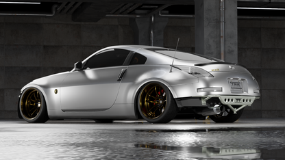 True Focus Fabrication - Nissan 350Z - Street Shark Rear Bash Bar