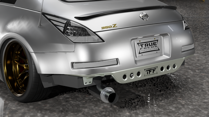 True Focus Fabrication - Nissan 350Z - Street Shark Rear Bash Bar