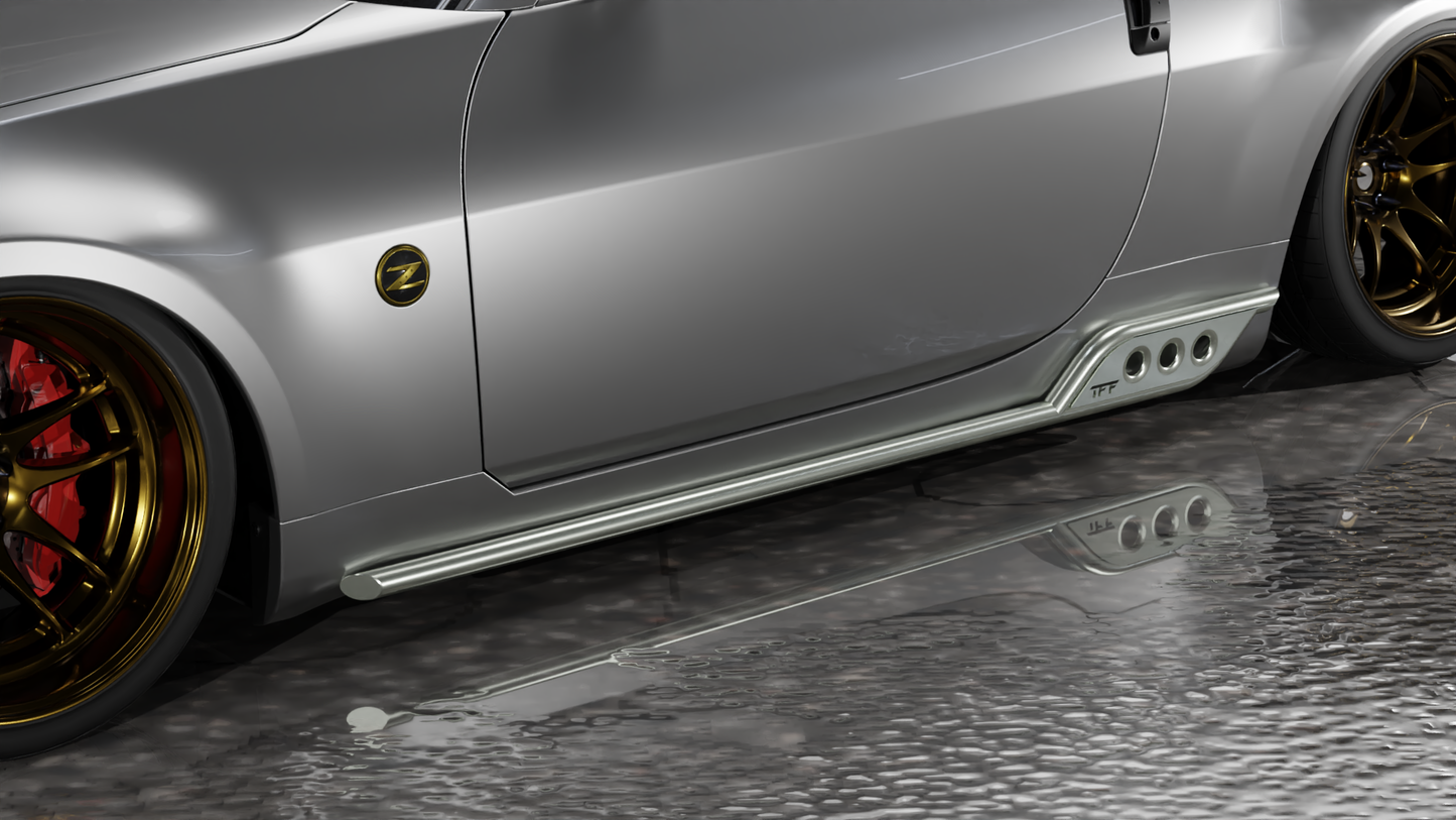 True Focus Fabrication - Nissan 350Z Side Bar Protectors