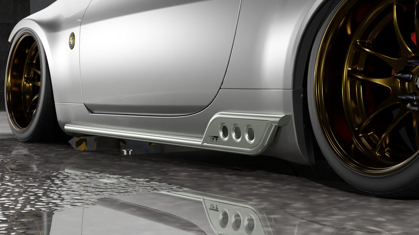 True Focus Fabrication - Nissan 350Z Side Bar Protectors