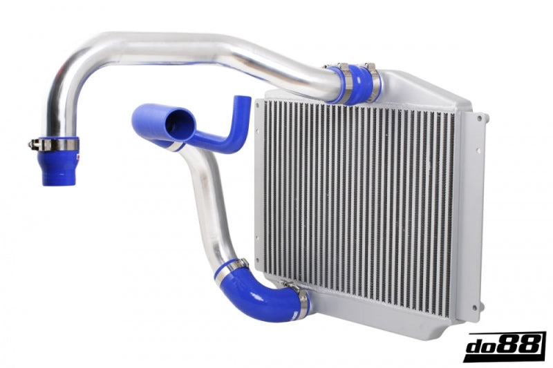 do88 94-98 Volvo 850 Turbo (63mm Throttle) BigPack Intercooler Kit w/Red Hoses