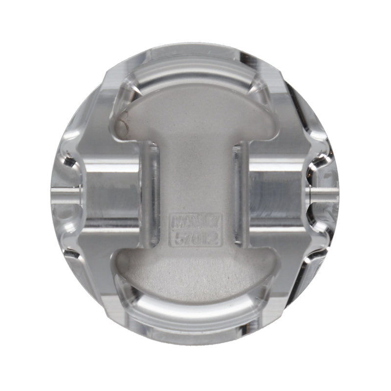 Manley Toyota 2JZGTE 86.25mm Bore +.25mm Oversize -1cc Dome 10:1 CR Turbo Tuff Piston Set w/ Rings