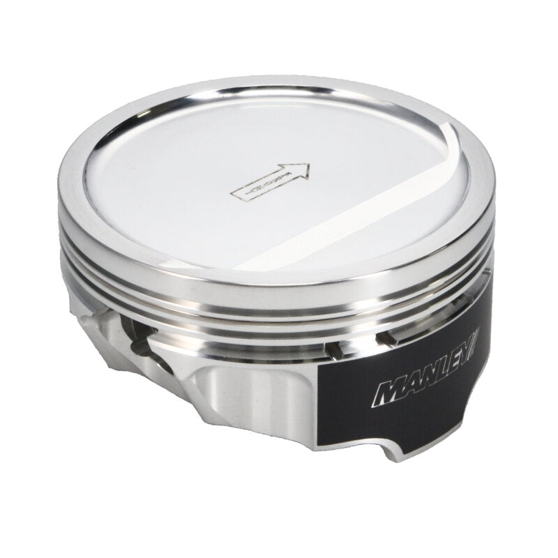 Manley Chevrolet LS Piston Set - 4.130in Bore 1.115in CH, -18.00 CC