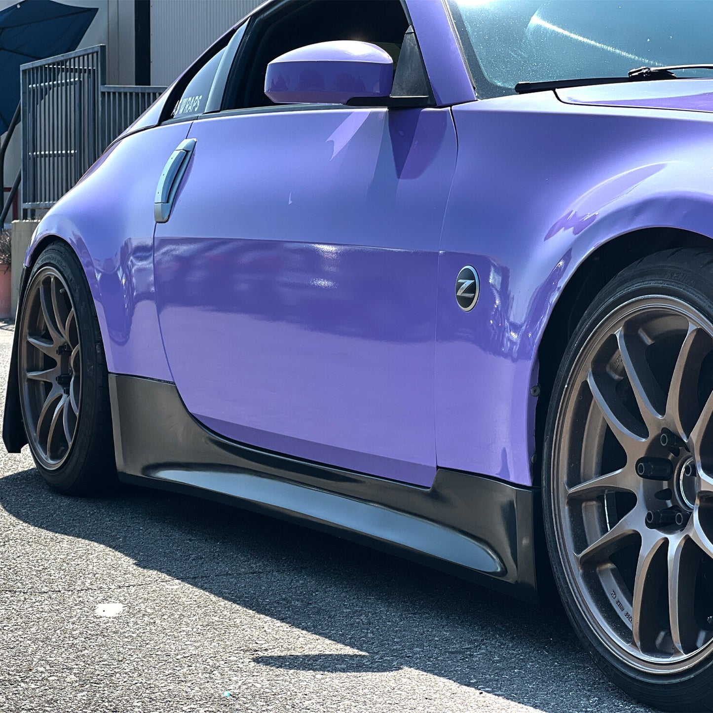 KBD - Nissan 350Z 2003-2008 VTX Style 4 Piece Polyurethane Full Body Kit
