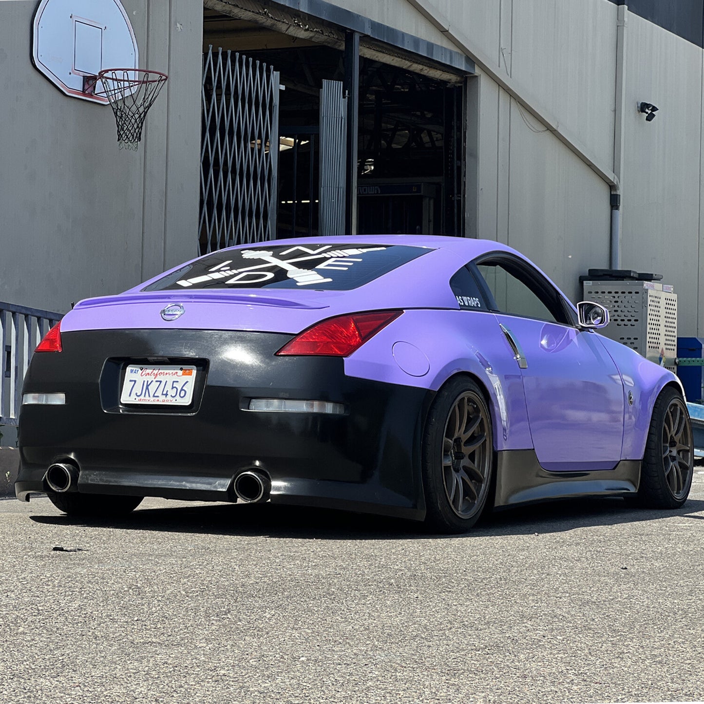 KBD - Nissan 350Z 2003-2008 VTX Style 4 Piece Polyurethane Full Body Kit