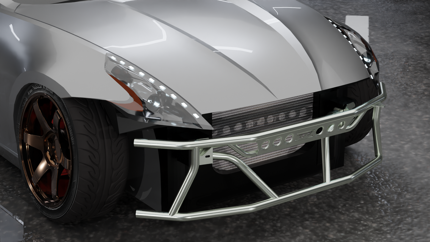 True Focus Fabrication - Nissan 370Z - Front Dual Row Bash Bar