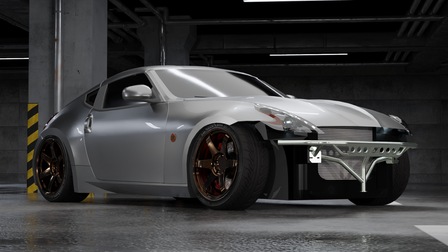 True Focus Fabrication - Nissan 370Z - Front Standard Bash Bar