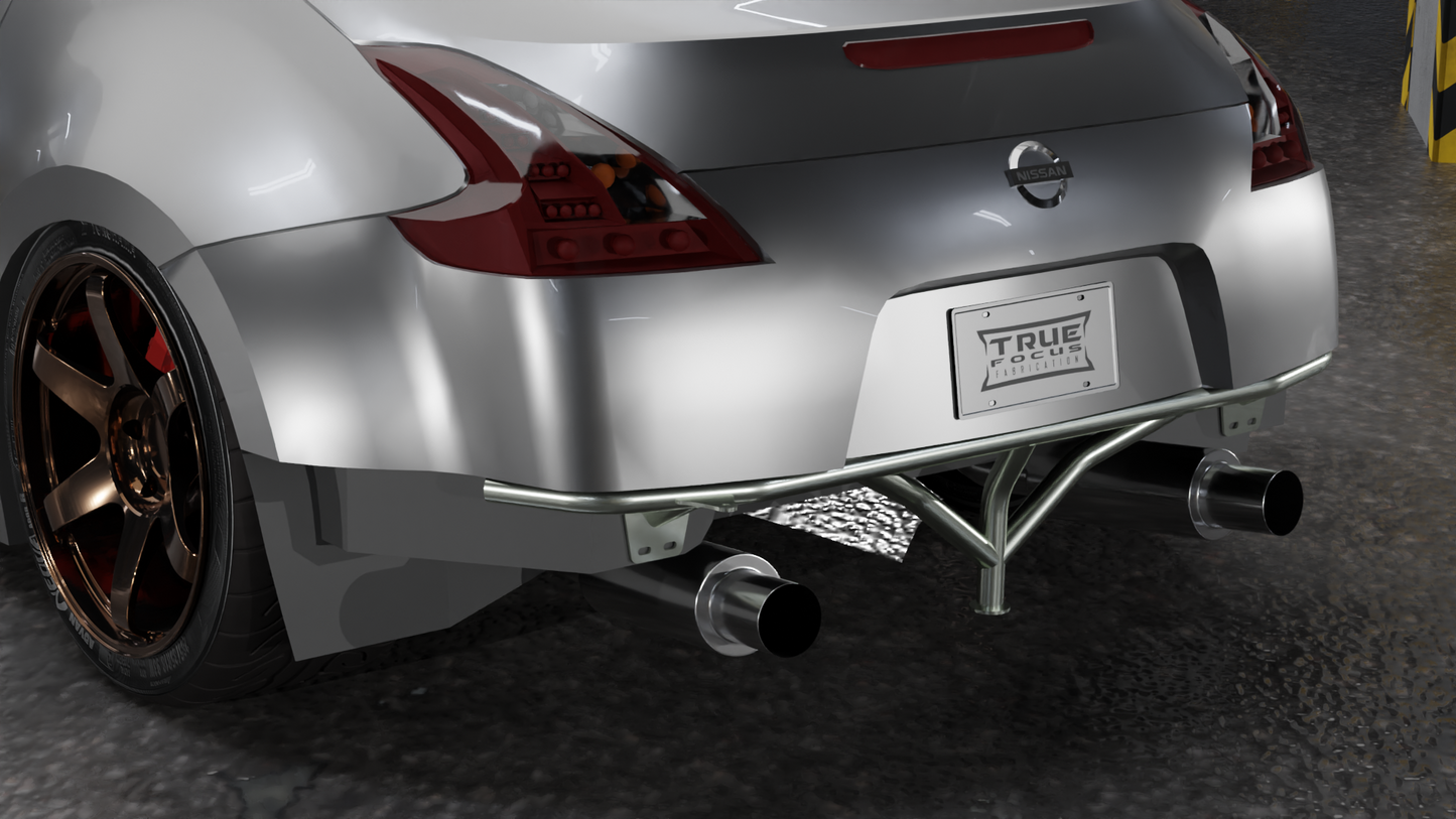 True Focus Fabrication - Nissan 370Z - Rear Standard Bash Bar