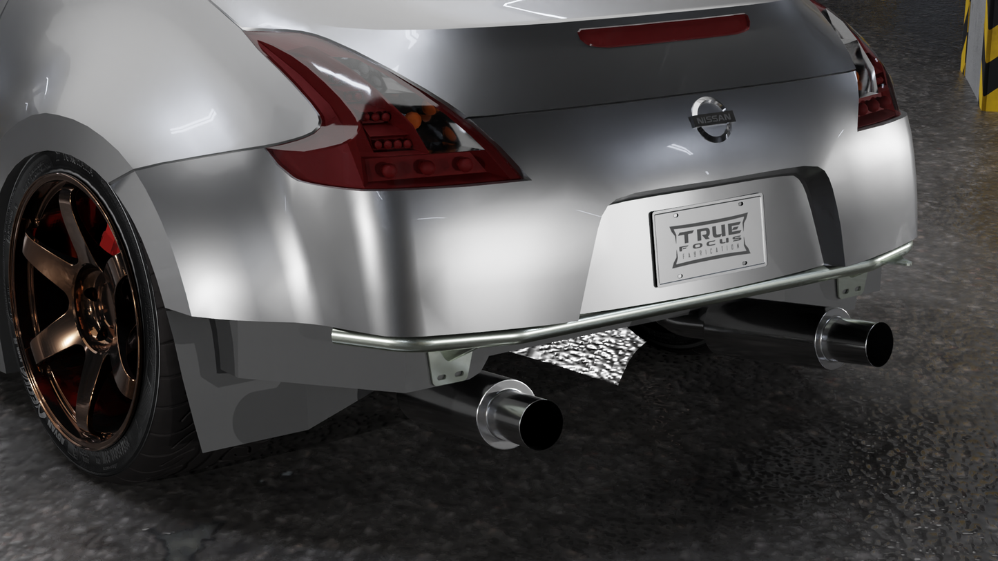 True Focus Fabrication - Nissan 370Z - Rear Standard Bash Bar