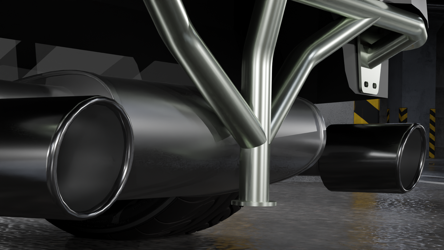 True Focus Fabrication - Nissan 370Z - Rear Standard Bash Bar