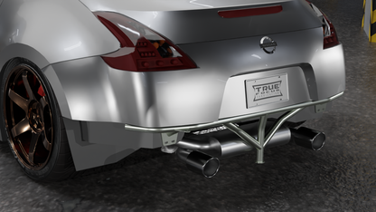 True Focus Fabrication - Nissan 370Z - Rear Standard Bash Bar