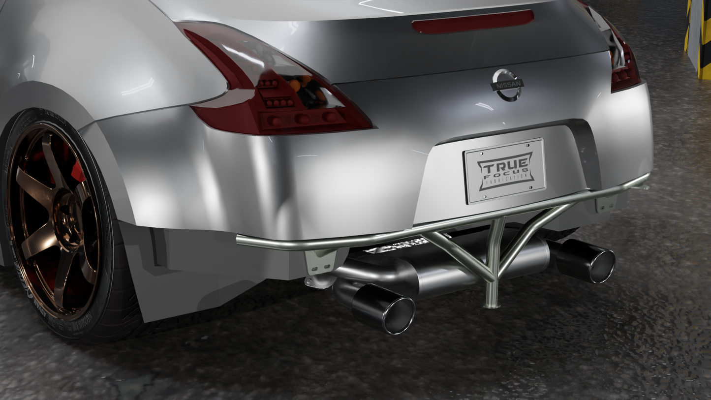 True Focus Fabrication - Nissan 370Z - Rear Standard Bash Bar