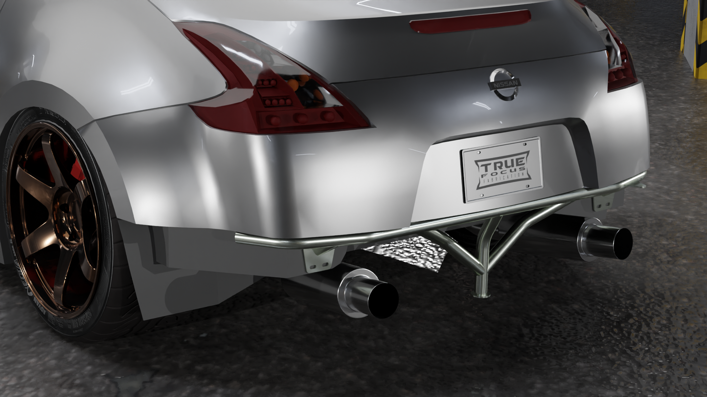 True Focus Fabrication - Nissan 370Z - Rear Standard Bash Bar