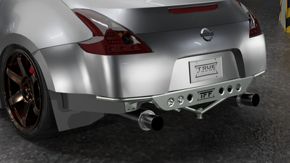 True Focus Fabrication - Nissan 370Z - Street Shark Rear Bash Bar