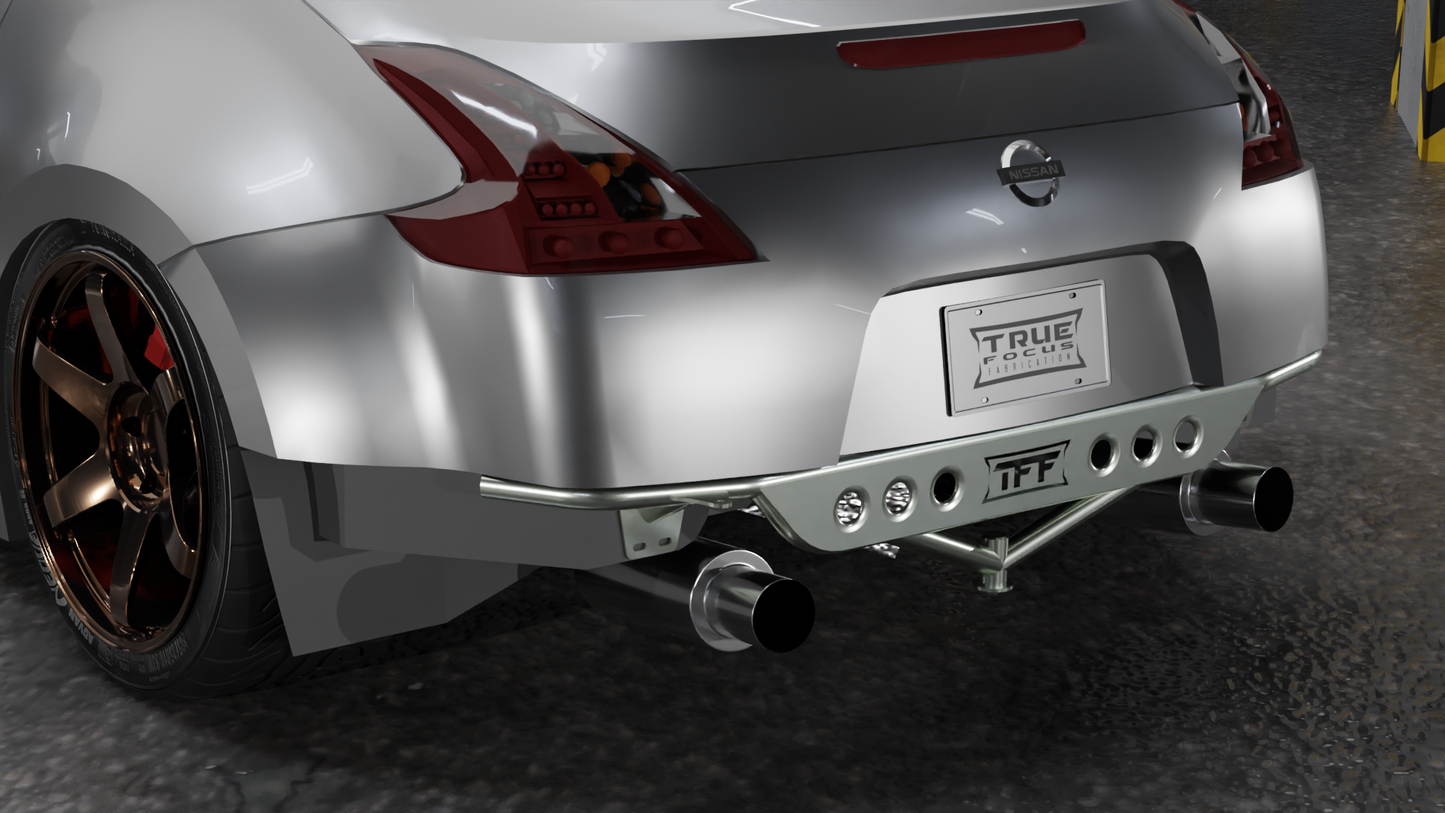 True Focus Fabrication - Nissan 370Z - Street Shark Rear Bash Bar