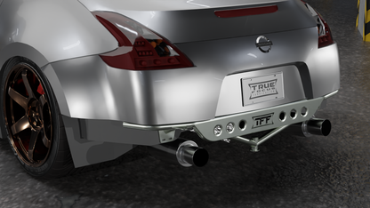 True Focus Fabrication - Nissan 370Z - Street Shark Rear Bash Bar