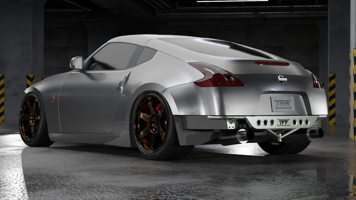 True Focus Fabrication - Nissan 370Z - Street Shark Rear Bash Bar